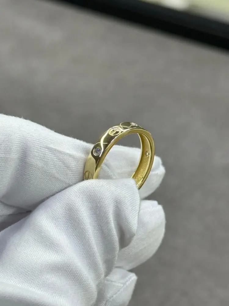 PRESTIGE JEWELRY К-178-03 размер 17.5 вес 2.8 г золото, бриллиант купить,NaN