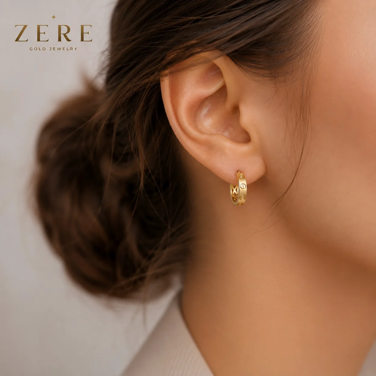 Серьги Zere ZR210706 жёлтое золото 5.12гр  купить,428200