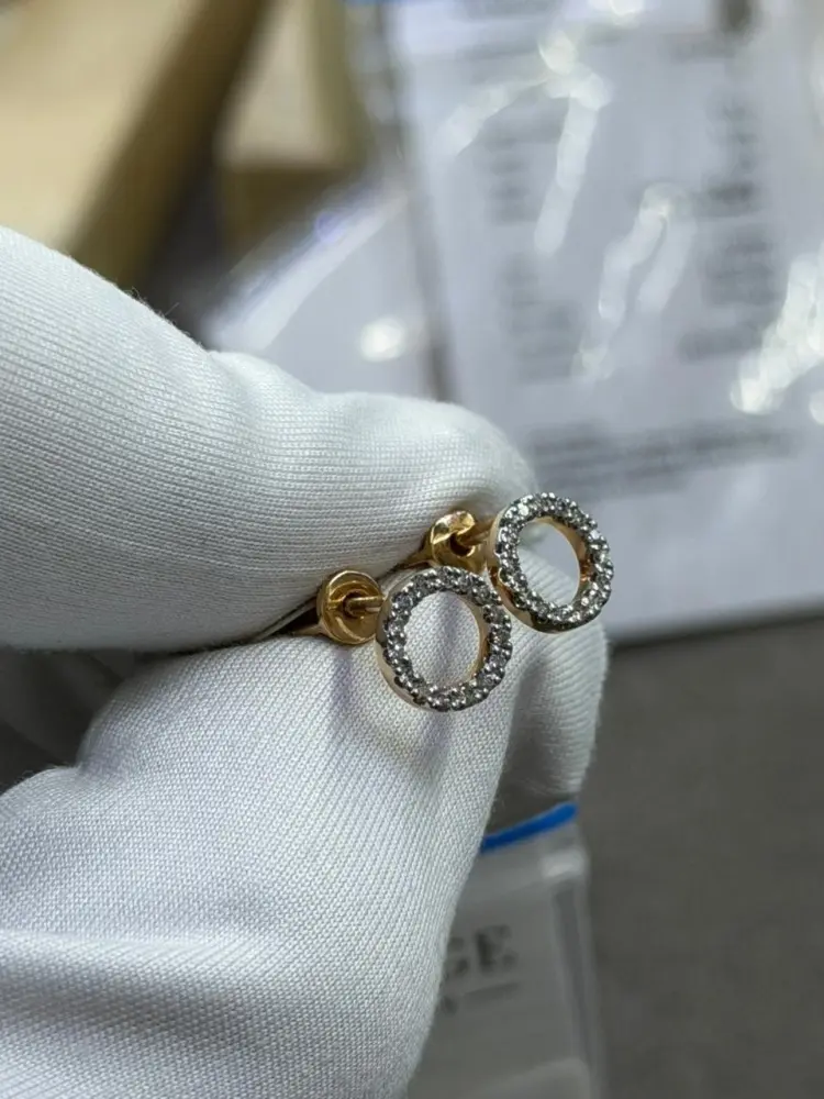 Пусеты PRESTIGE JEWELRY С-231-01 вес 1.5 г золото, бриллиант - ForteMarket Пусеты PRESTIGE JEWELRY С-231-01 вес 1.5 г золото, бриллиант купить,306650