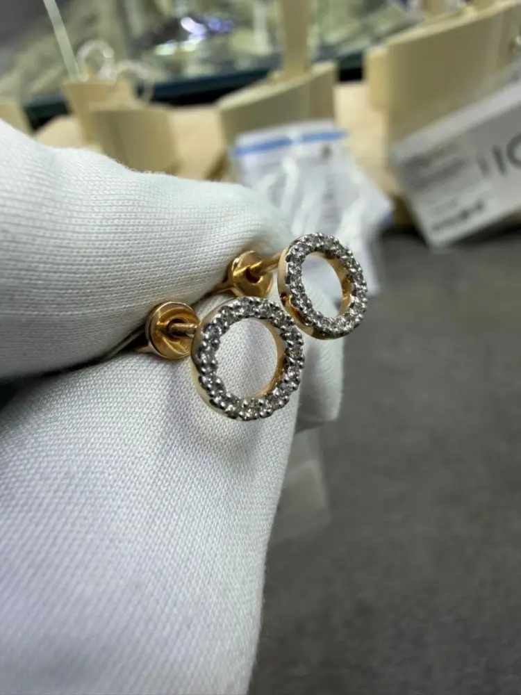 Пусеты PRESTIGE JEWELRY С-231-01 вес 1.5 г золото, бриллиант - ForteMarket Пусеты PRESTIGE JEWELRY С-231-01 вес 1.5 г золото, бриллиант купить,306650