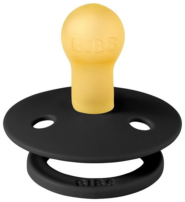 Пустышка латексная BIBS Colour - Black 0&#43; месяцев купить,0