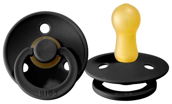 Пустышка латексная BIBS Colour - Black 0&#43; месяцев купить,0