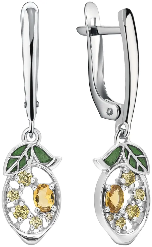 Серьги TALANT 14-79-0005-17141 вес 3.1 г серебро, фианит купить,27200