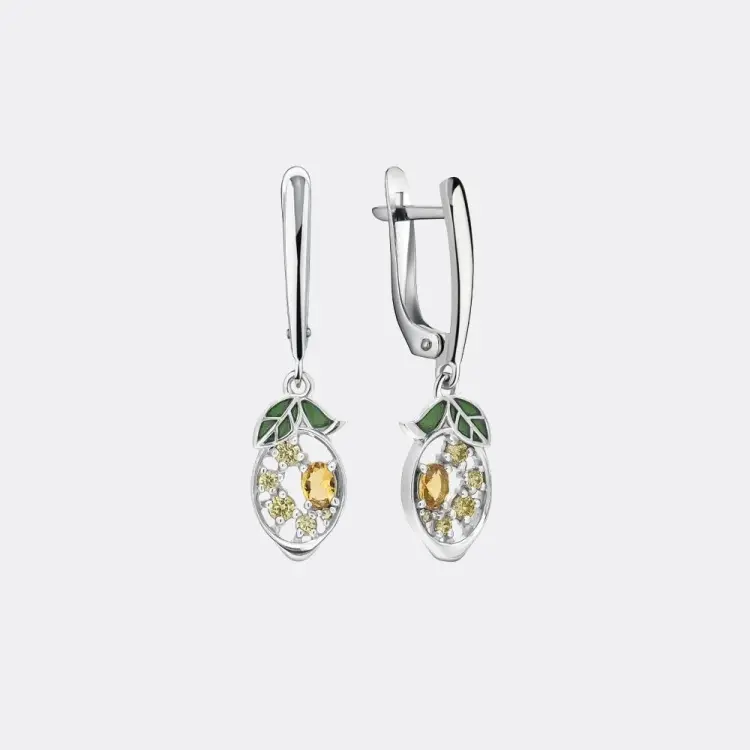 Серьги TALANT 14-79-0005-17141 вес 3.1 г серебро, фианит купить,27200