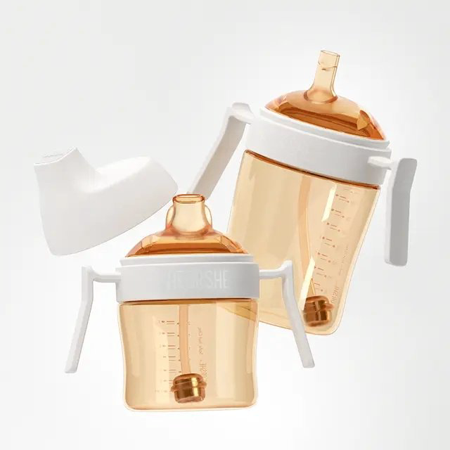 Поильник-непроливайка HEORSHE, 300 мл, белый - ForteMarket Поильник-непроливайка HEORSHE, 300 мл, белый купить,16000
