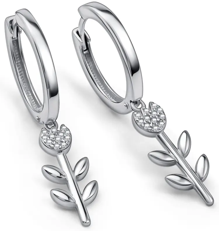 Серьги АЛЬКОР 02-4946_00КЦ-00 вес 5.5 г серебро, фианит купить,37240