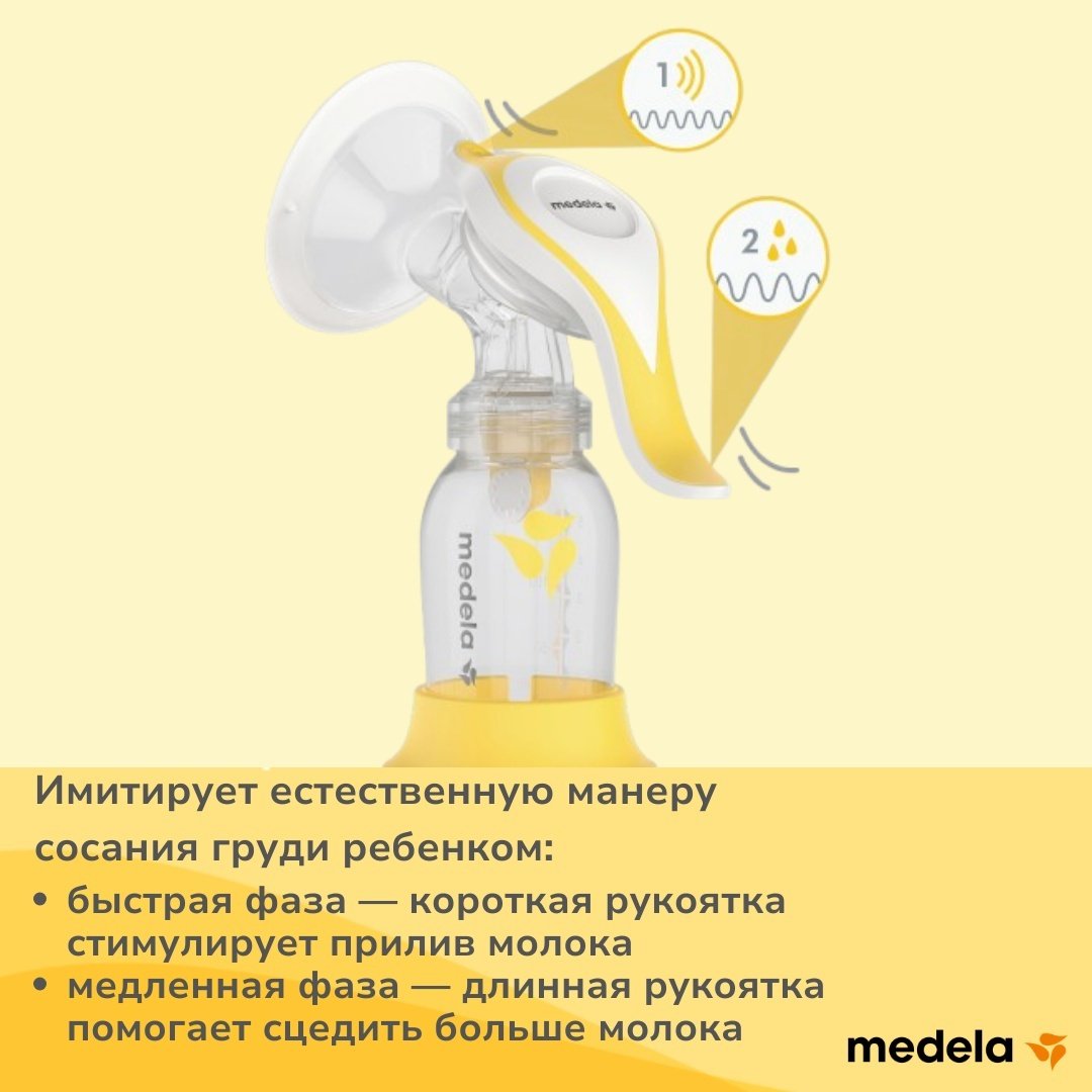 Молокоотсос ручной Medela Harmony купить,0
