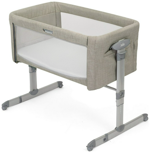 Манеж-кровать Joie Roomie Glide Almond 98.5x68.5x66-81см бежевый