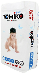 Подгузники-трусики Tomiko L, 46 шт