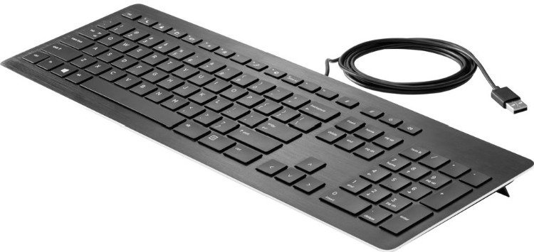 Клавиатура HP USB Premium Z9N40AA черная - ForteMarket Клавиатура HP USB Premium Z9N40AA черная купить,0