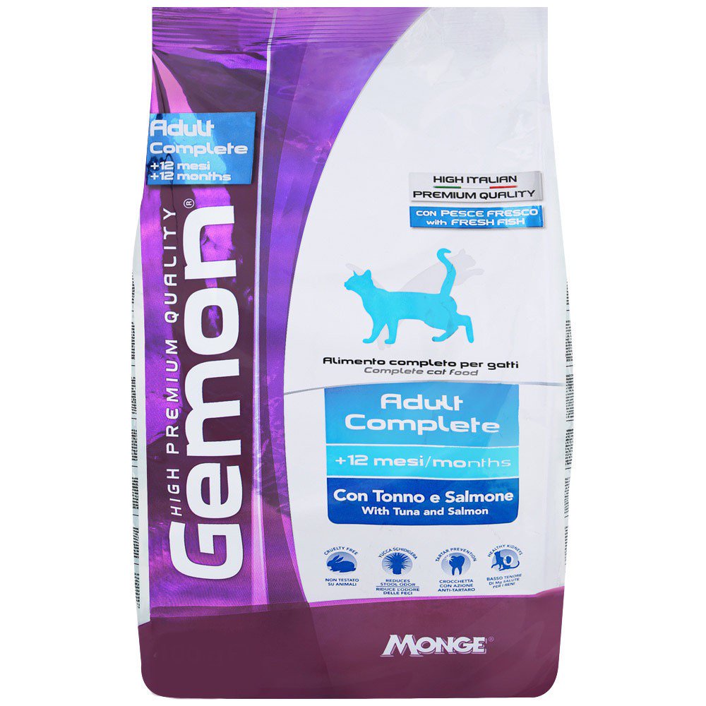 Сухой корм Gemon Cat Breed Adult с тунцом и лососем 20кг