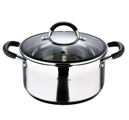 Кастрюля Masterpro Foodies BGMP-1502-BK 24 см 5 л с крышкой
