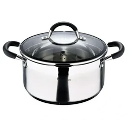 Кастрюля Masterpro Foodies BGMP-1502-BK 24 см 5 л с крышкой