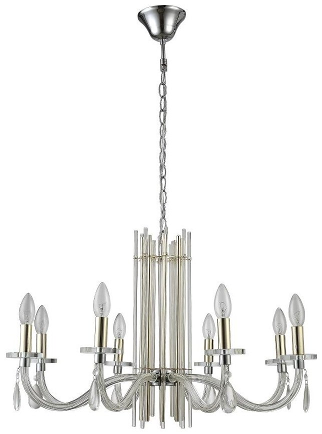 Люстра подвесная Crystal Lux Е14, кол-во ламп: 8 шт купить,NaN
