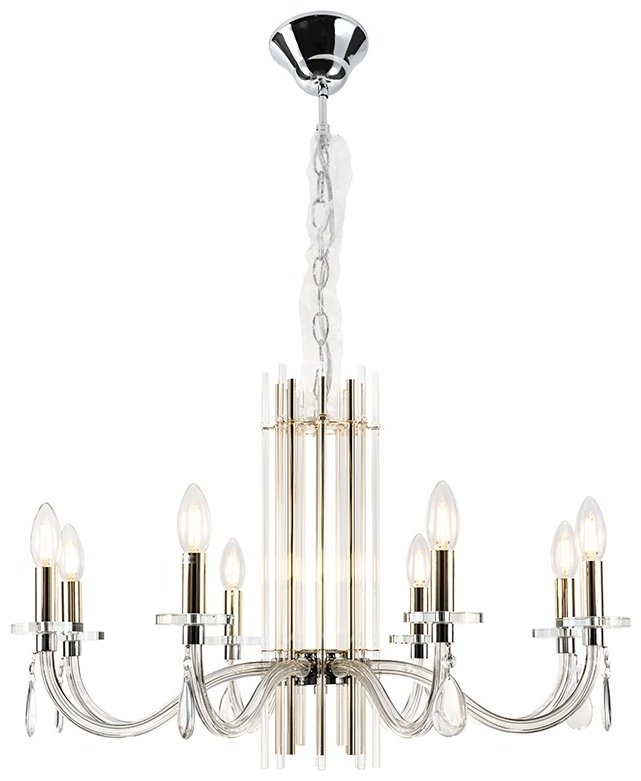 Люстра подвесная Crystal Lux Е14, кол-во ламп: 8 шт купить,NaN