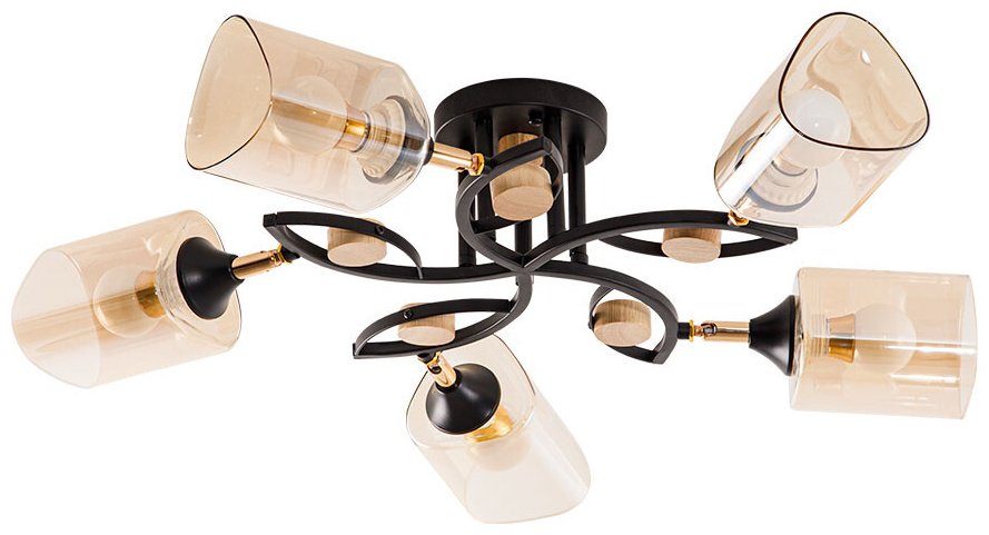 Люстра потолочная Arte Lamp E27, кол-во ламп: 5 шт купить,NaN