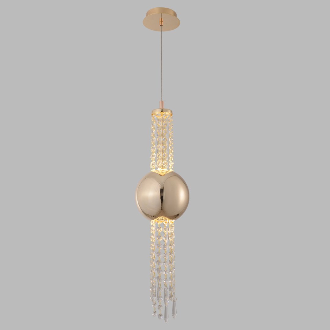 Люстра подвесная Crystal Lux LED, кол-во ламп: 1 шт купить,NaN