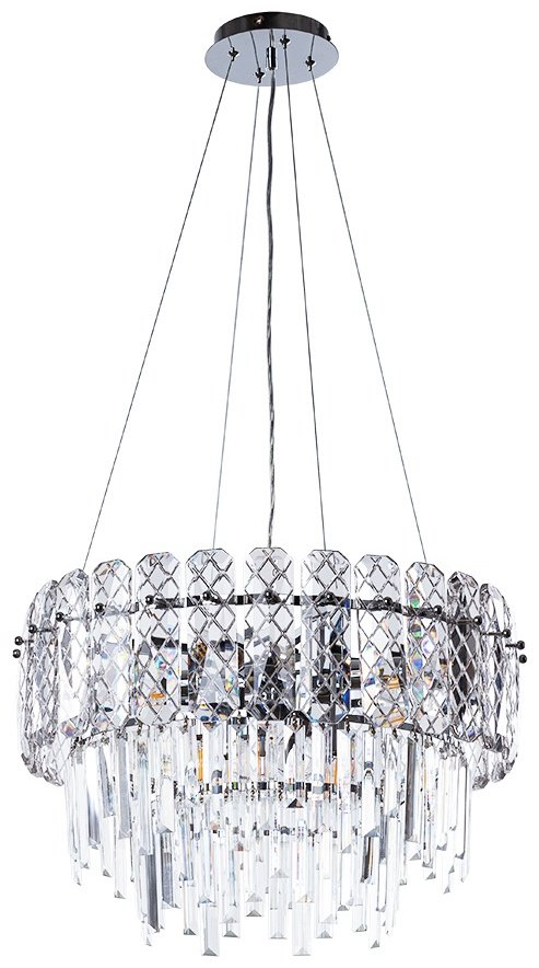 Люстра подвесная Arte Lamp Е14, кол-во ламп: 8 шт купить,NaN