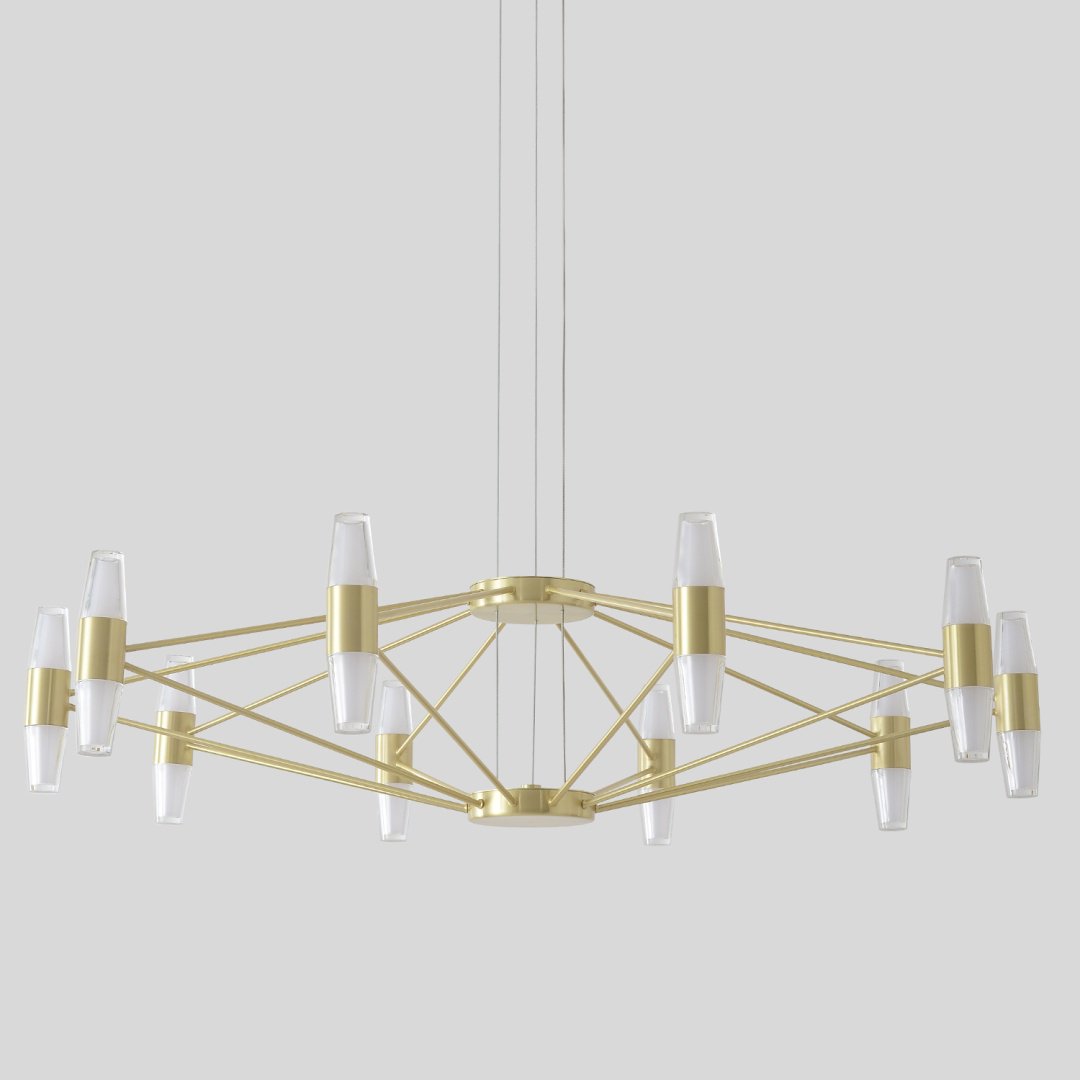 Люстра подвесная Crystal Lux LED, кол-во ламп: 1 шт купить,NaN