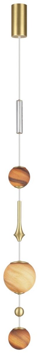 Люстра подвесная Odeon Light LED, кол-во ламп: 1 шт купить,NaN