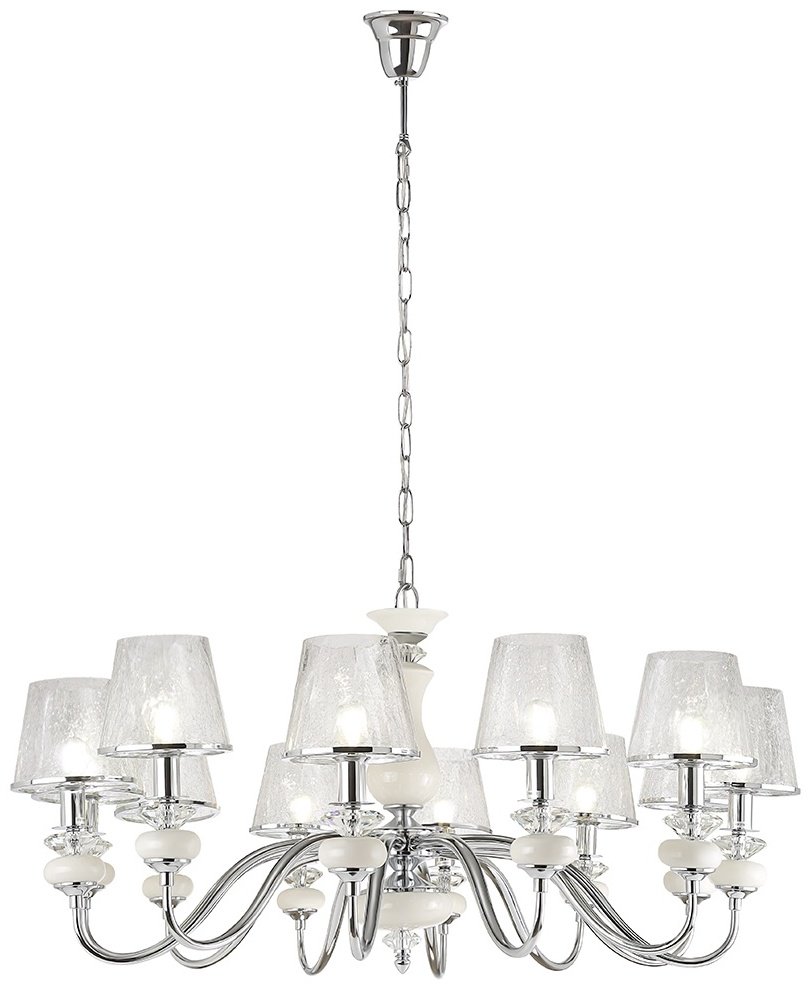 Люстра подвесная Crystal Lux Е14, кол-во ламп: 12 шт купить,NaN