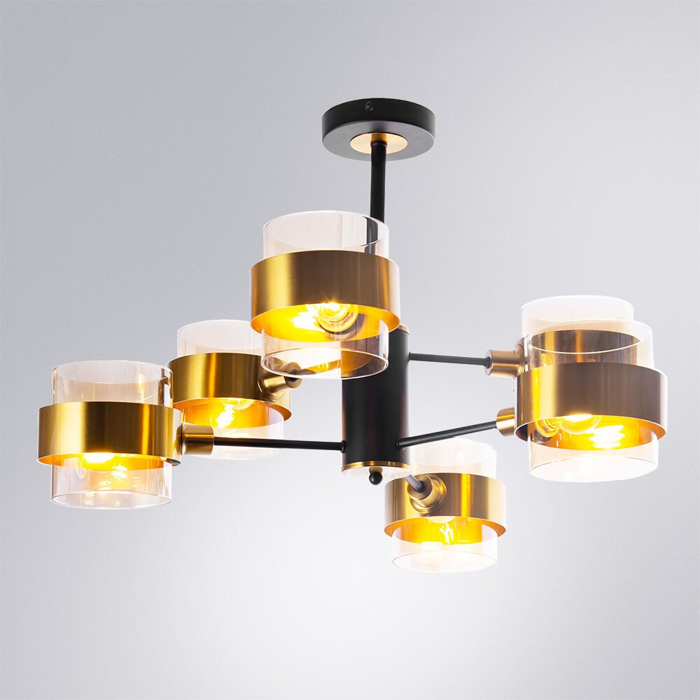 Люстра на штанге Arte Lamp E14, кол-во ламп: 6 шт купить,NaN