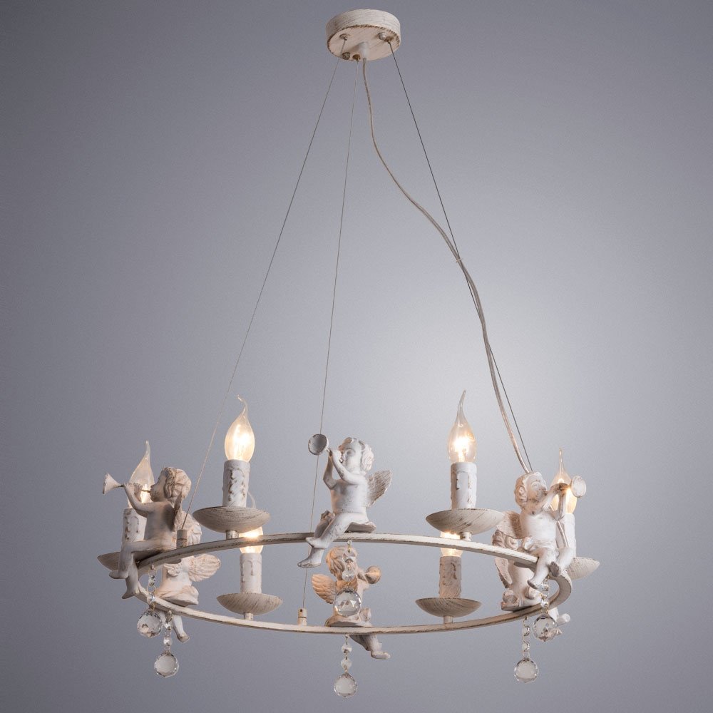Люстра подвесная Arte Lamp Е14, кол-во ламп: 6 шт купить,NaN