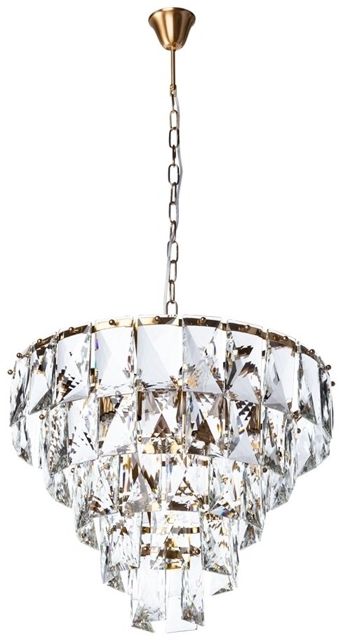 Светильник потолочный Divinare E14 40 Вт золотистый, прозрачный купить,NaN