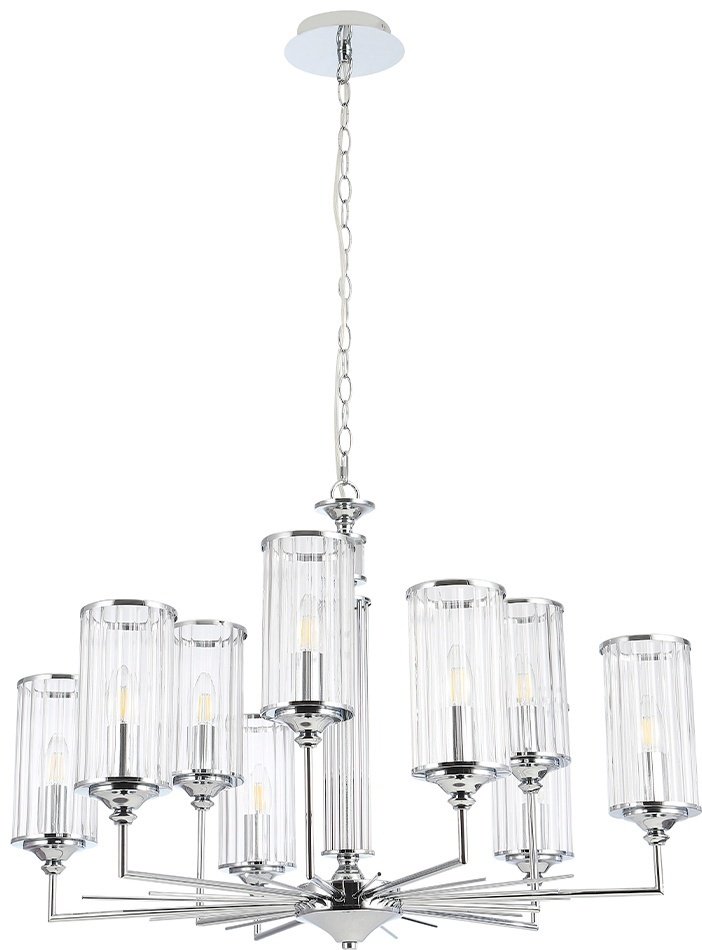 Люстра подвесная Crystal Lux Е14, кол-во ламп: 9 шт купить,NaN