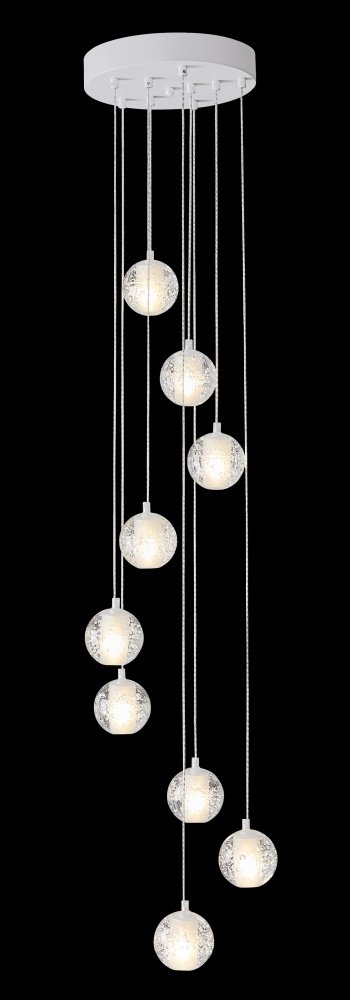Люстра подвесная Crystal Lux G9, кол-во ламп: 9 шт купить,NaN