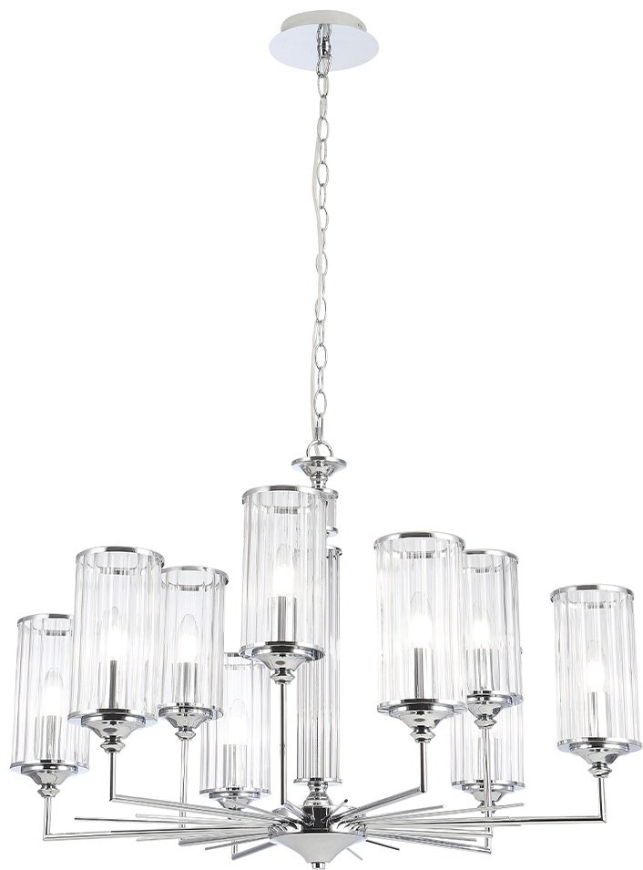 Люстра подвесная Crystal Lux Е14, кол-во ламп: 9 шт купить,NaN