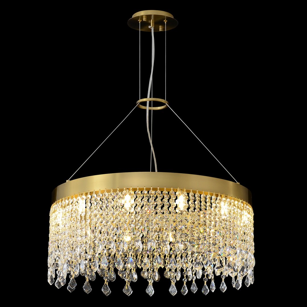 Люстра подвесная Crystal Lux E14, кол-во ламп: 12 шт купить,NaN