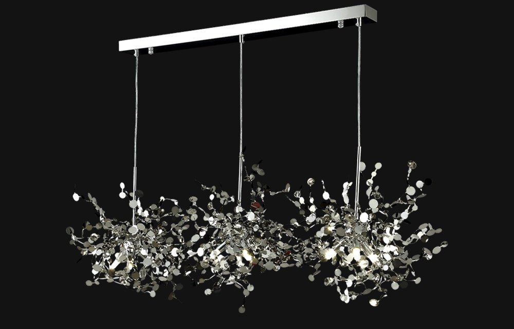 Люстра подвесная Crystal Lux G9, кол-во ламп: 9 шт купить,NaN