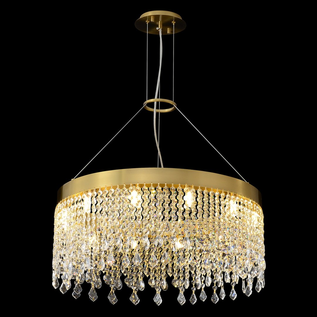 Люстра подвесная Crystal Lux E14, кол-во ламп: 12 шт купить,NaN