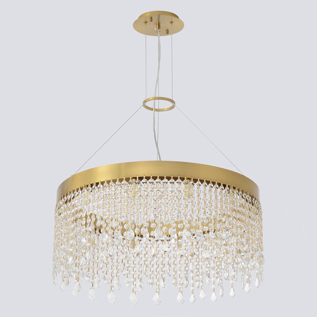 Люстра подвесная Crystal Lux E14, кол-во ламп: 12 шт купить,NaN