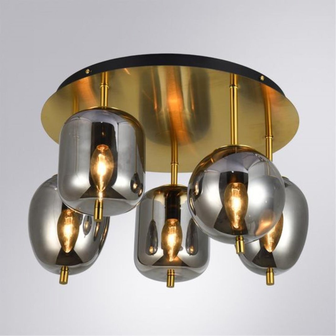 Светильник потолочный Arte Lamp E14 40 Вт серый купить,NaN