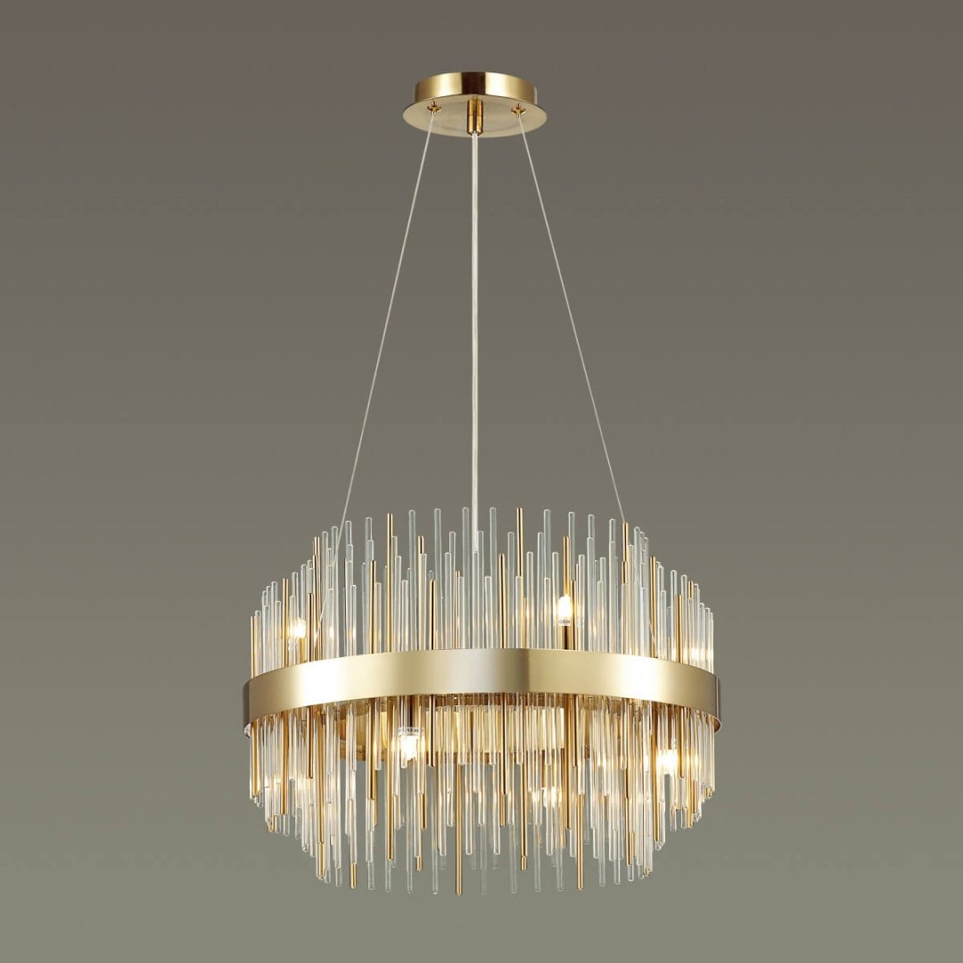 Люстра подвесная Odeon Light G9, кол-во ламп: 8 шт купить,NaN