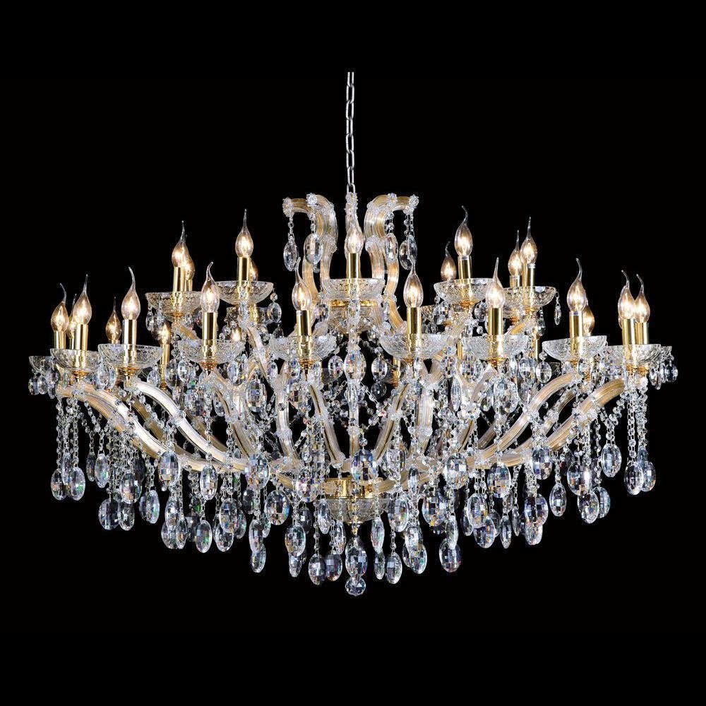 Люстра подвесная Crystal Lux Е14, кол-во ламп: 30 шт купить,NaN