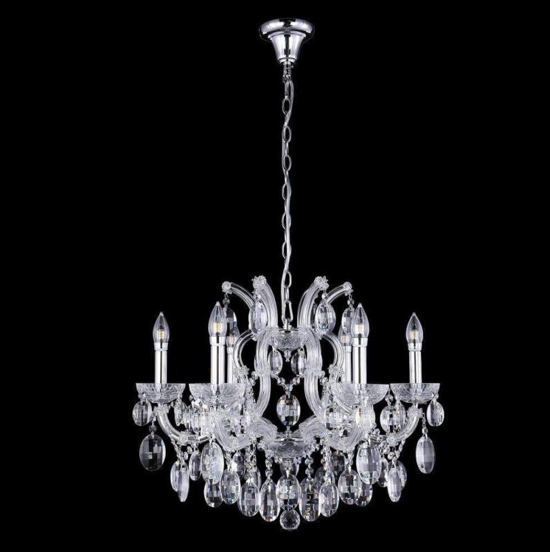 Люстра подвесная Crystal Lux Е14, кол-во ламп: 6 шт купить,NaN