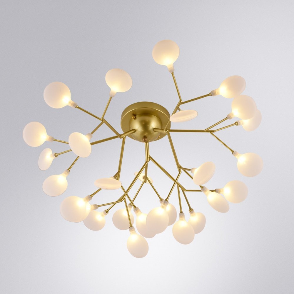 Светильник потолочный Arte Lamp G4 3 Вт золотистый, белый купить,NaN