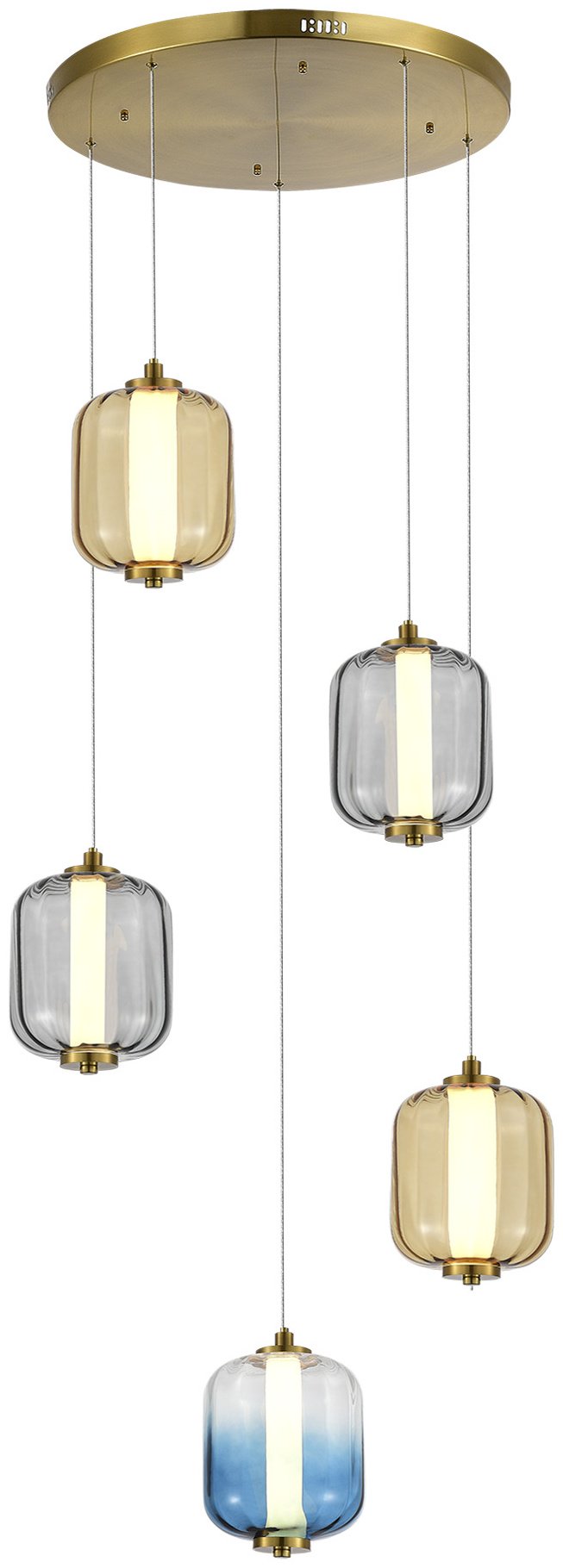 Люстра подвесная ST Luce LED, кол-во ламп: 5 шт купить,NaN