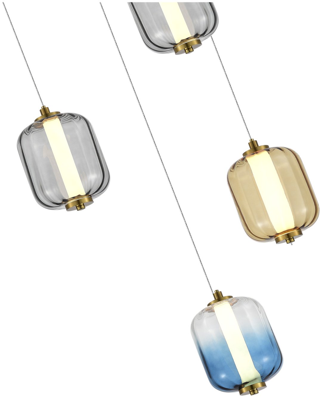 Люстра подвесная ST Luce LED, кол-во ламп: 5 шт купить,NaN