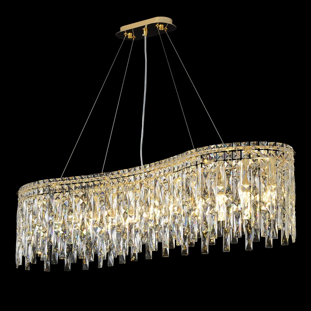 Люстра подвесная Crystal Lux E14, кол-во ламп: 12 шт купить,NaN