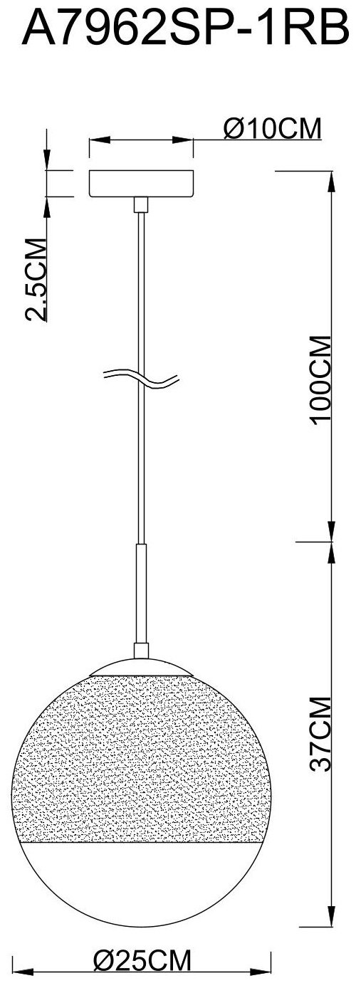 Люстра подвесная Arte Lamp E27, кол-во ламп: 1 шт купить,NaN