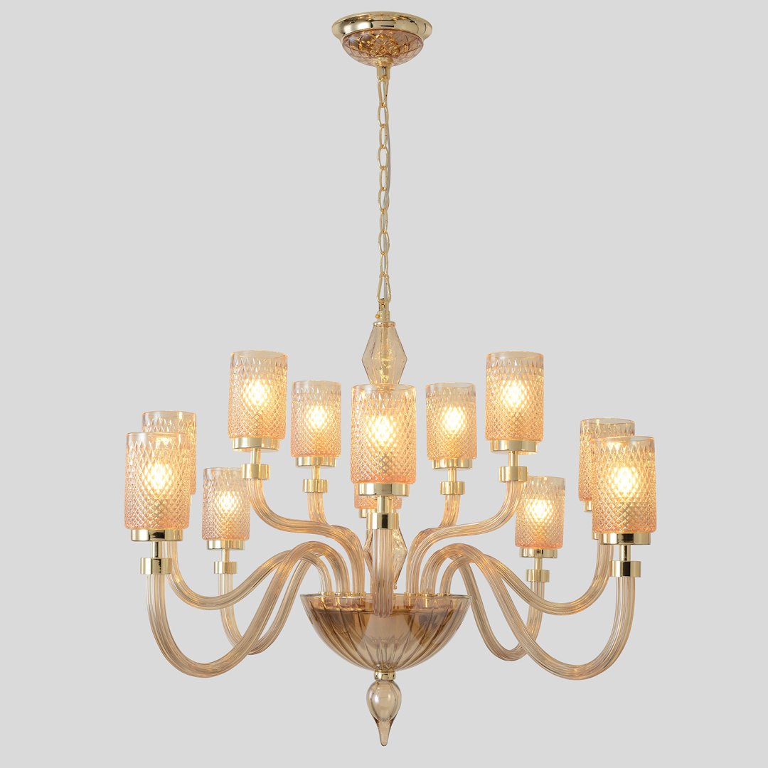 Люстра подвесная Crystal Lux Е14, кол-во ламп: 12 шт купить,NaN