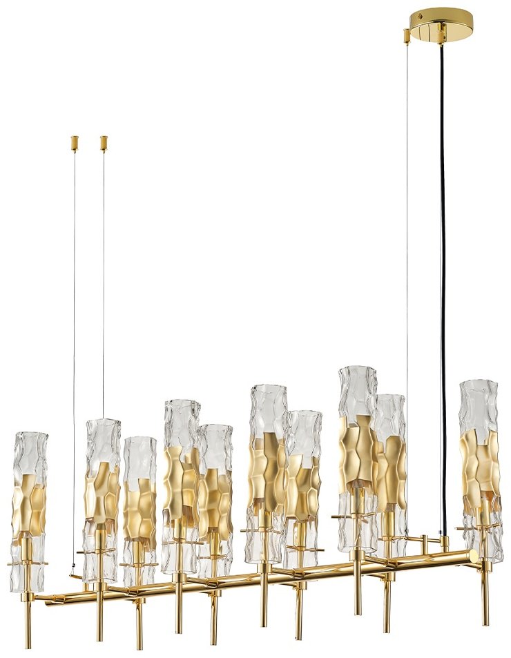Люстра подвесная Crystal Lux G9, кол-во ламп: 10 шт купить,NaN