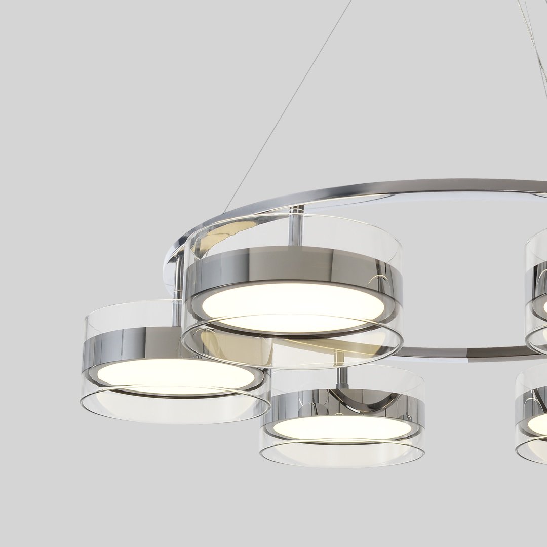 Люстра подвесная Crystal Lux LED, кол-во ламп: 1 шт купить,NaN