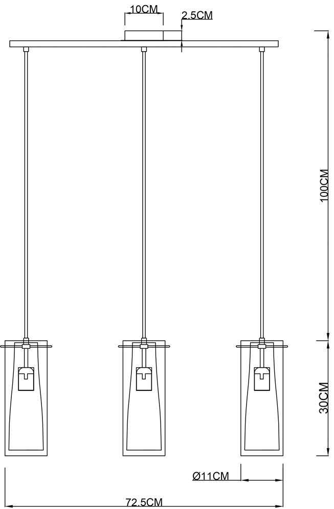 Люстра подвесная Arte Lamp E27, кол-во ламп: 3 шт купить,NaN