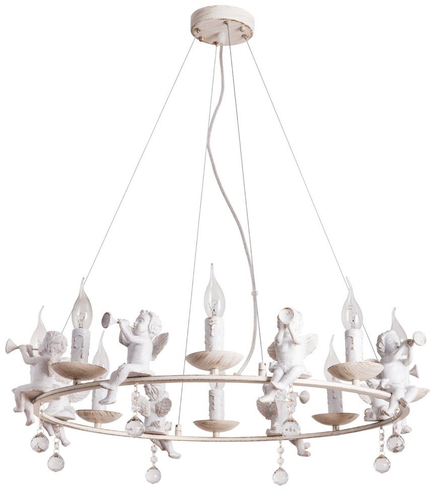 Люстра подвесная Arte Lamp Е14, кол-во ламп: 8 шт купить,NaN