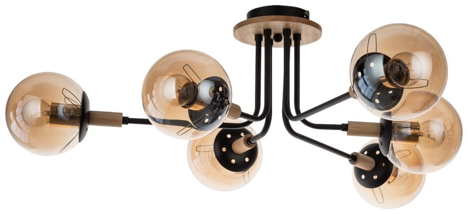 Люстра потолочная Arte Lamp E27, кол-во ламп: 6 шт купить,NaN